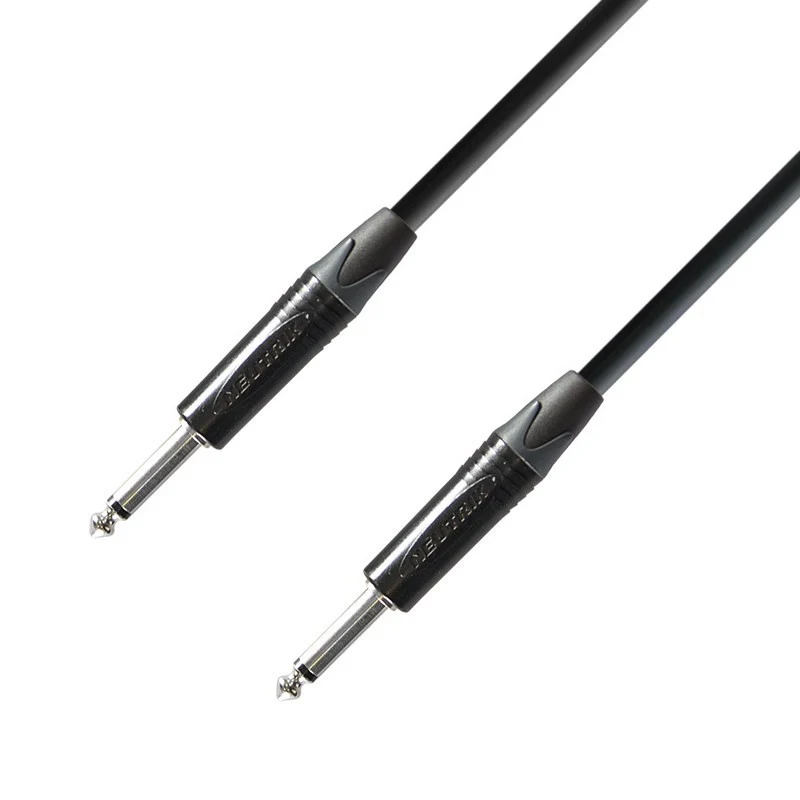 ADAM HALL K5IPP0900 CABLE DE INSTRUMENTO NEUTRIK 6.3 MM JACK MONO A 6.3 MM JACK MONO 9 METROS