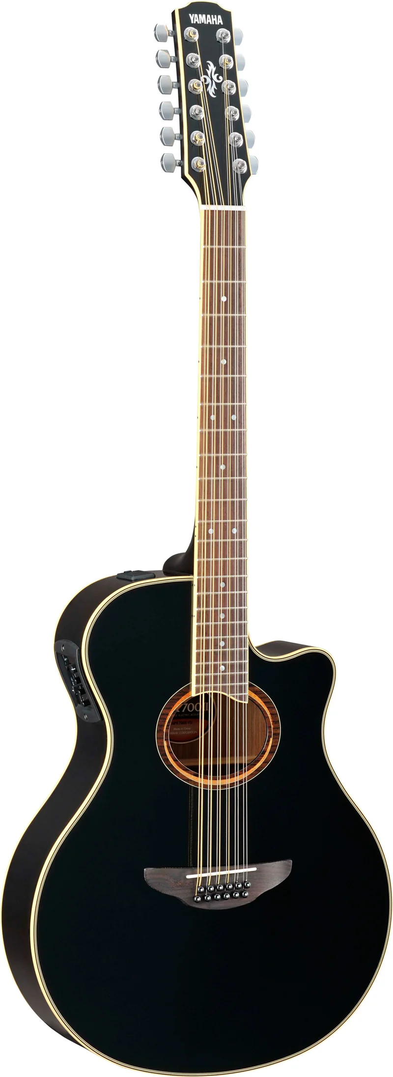 YAMAHA APX700II-12 BLK GUITARRA ELECTROACUSTICA 12 CUERDAS NEGRA