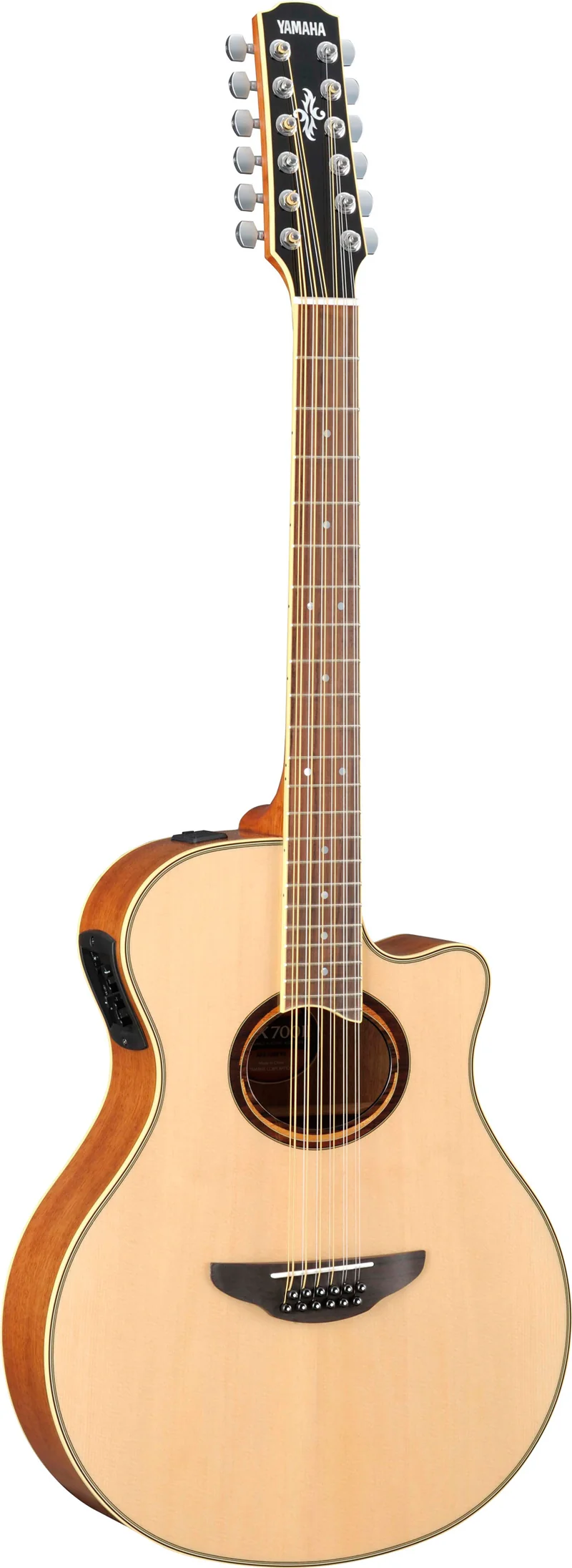 YAMAHA APX700II-12 NAT GUITARRA ELECTROACUSTICA 12 CUERDAS NATURAL