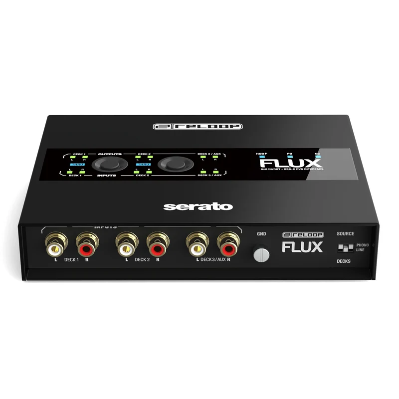 RELOOP FLUX INTERFAZ DE AUDIO USB C DVS