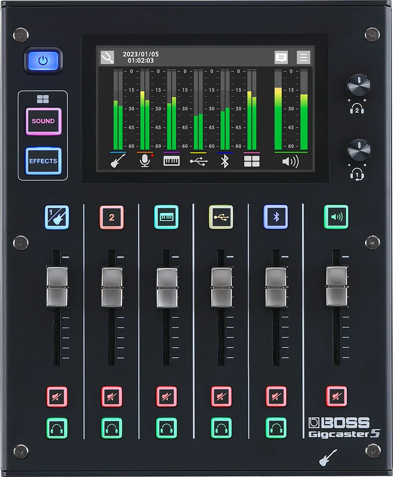 BOSS GIGCASTER 5 MESA DE MEZCLAS STREAMING