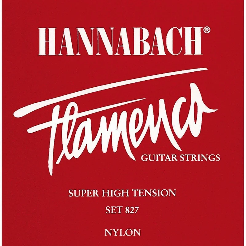 HANNABACH 8276SHT ROJA 6ª CUERDA GUITARRA FLAMENCA
