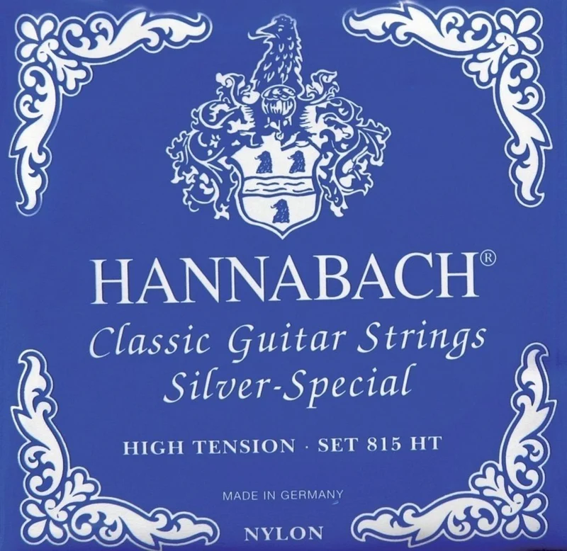 HANNABACH 815HT AZUL JUEGO CUERDAS GUITARRA ESPAÑOLA