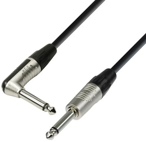 AUVISA STANDARD L K4IPR0300 NGC3PLR CABLE INSTRUMENTO 6.3MM JACK MONO A JACK ANGULADO MONO 3 METROS
