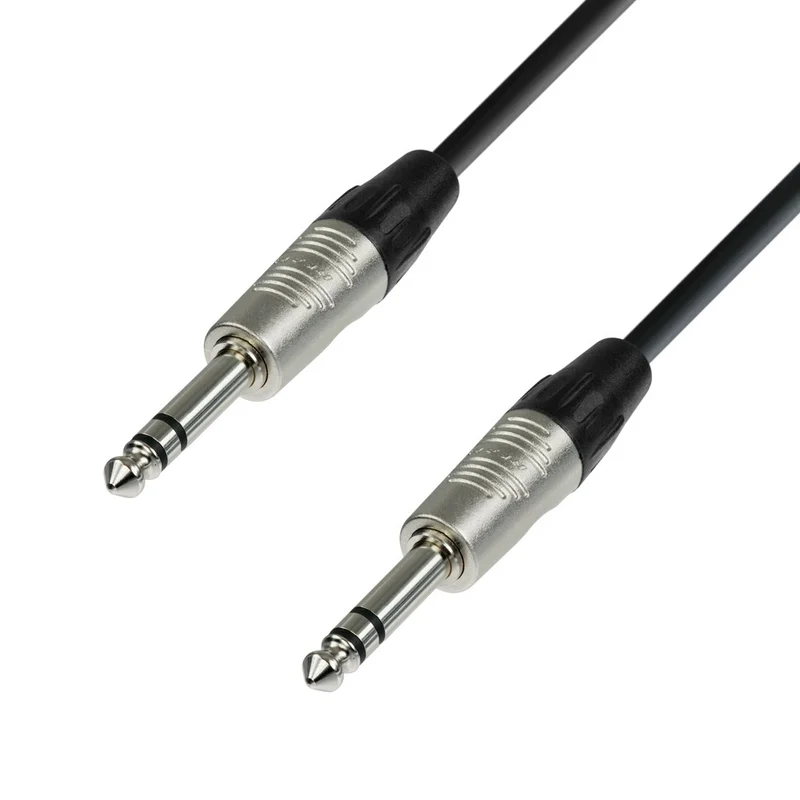 ADAM HALL K4BVV0090 LATIGUILLO DE CABLE REAN JACK STEREO A JACK STEREO 90CM