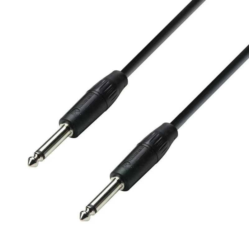 ADAM HALL K3S215PP0500 SPEAKER CABLE 2 X 1.5 MM 6.3 MM JACK MONO 5 METROS