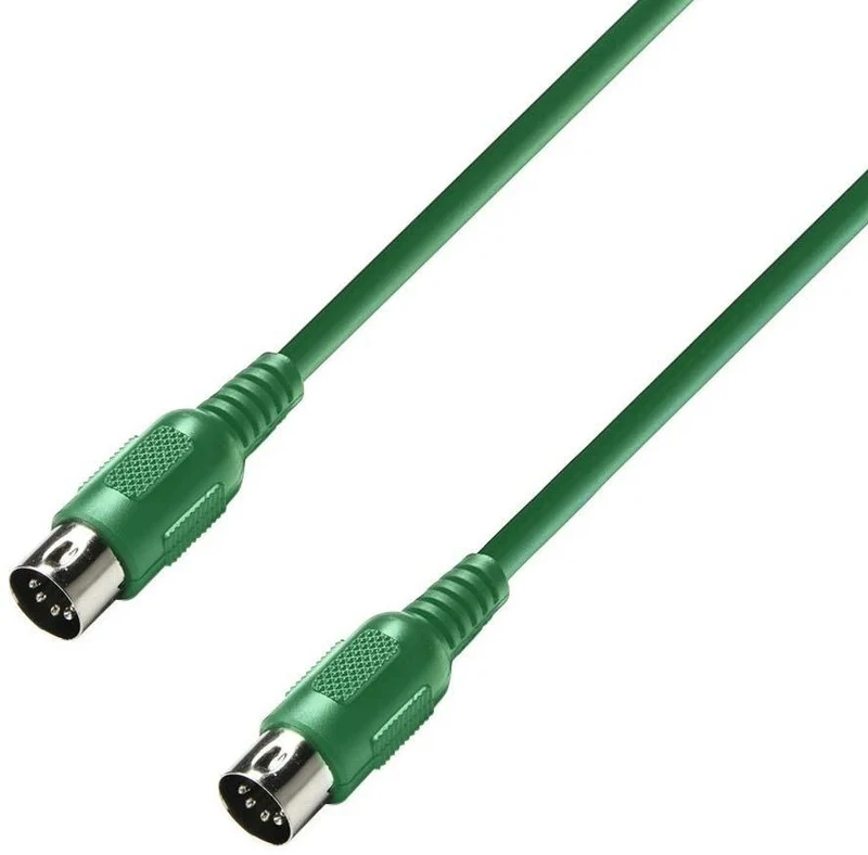 ADAM HALL K3MIDI0300GRN CABLE MIDI 3 METROS VERDE