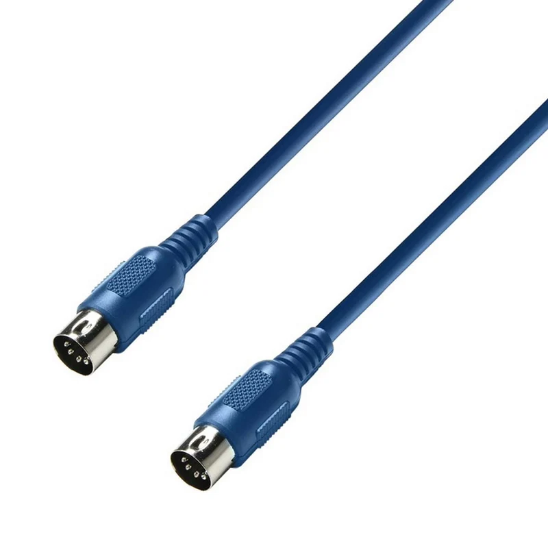 ADAM HALL K3MIDI0075BLU CABLE MIDI 75CM AZUL