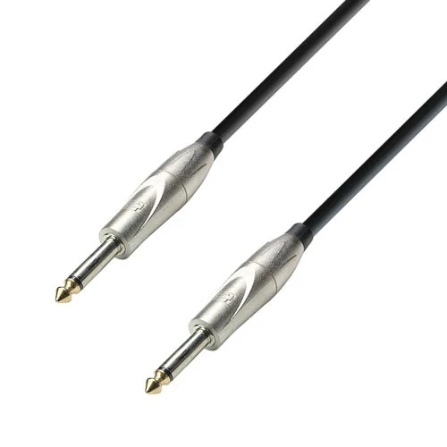 AUVISA BASIC K3IPP0300 JPM03 CABLE INSTRUMENTO 6.3 MM JACK MONO TO 6.3 MM JACK MONO 3 METROS