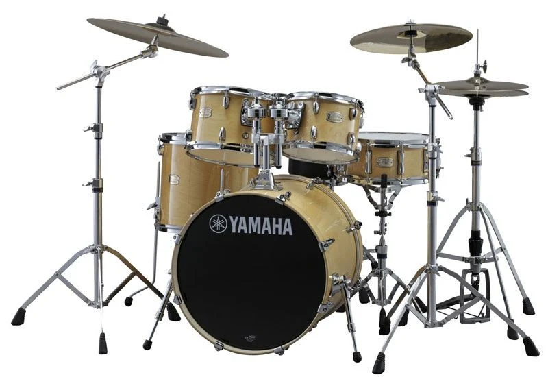 YAMAHA SBP0F5 NW HW680W STAGE CUSTOM BIRCH BATERIA ACUSTICA CON HERRAJES NATURAL