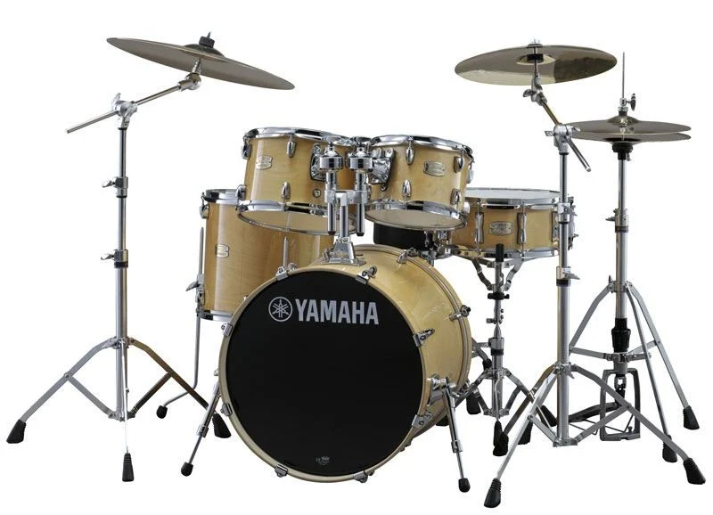 YAMAHA SBP2F5 NW HW680W STAGE CUSTOM BIRCH BATERIA ACUSTICA CON HERRAJES NATURAL