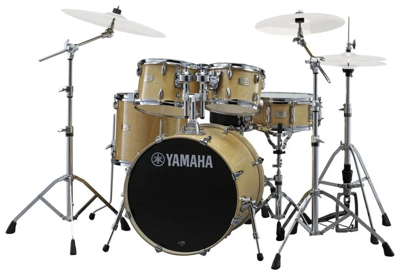 YAMAHA SBP0F5 NW HW780 STAGE CUSTOM BIRCH BATERIA ACUSTICA CON HERRAJES NATURAL