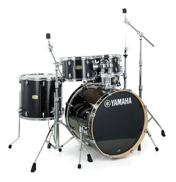 YAMAHA SBP0F5 RB HW780 STAGE CUSTOM BIRCH BATERIA ACUSTICA CON HERRAJES RAVEN BLACK