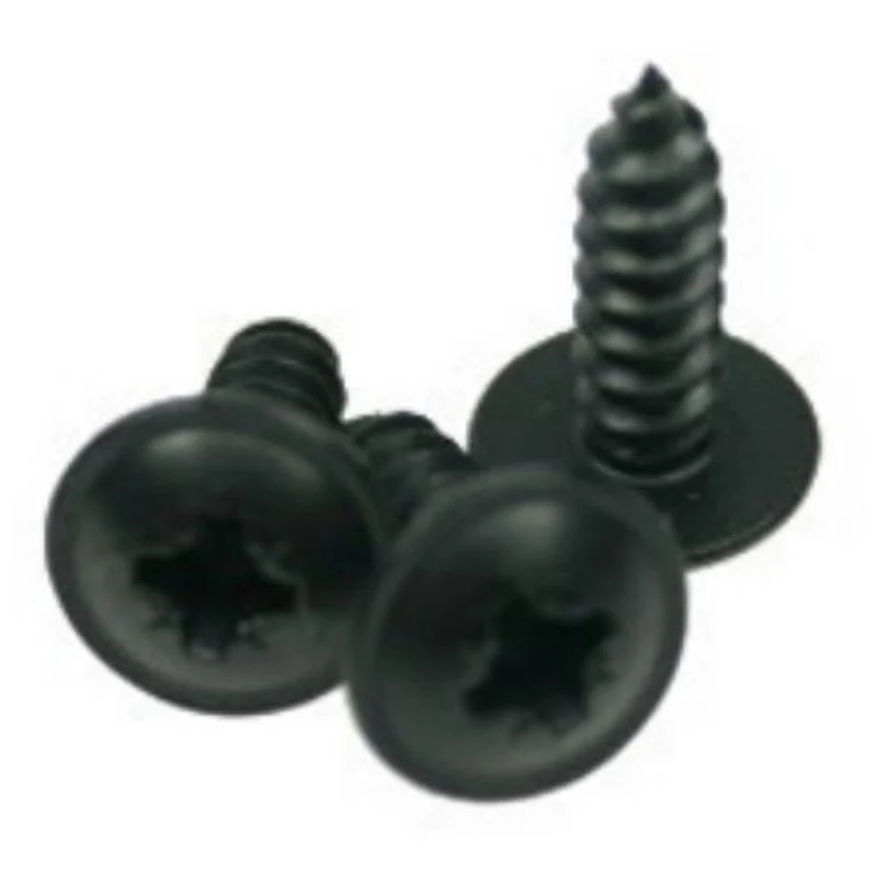 ADAM HALL 5544BLK TORNILLO AUTORROSCANTE CABEZA PLANA 12MM NEGRO