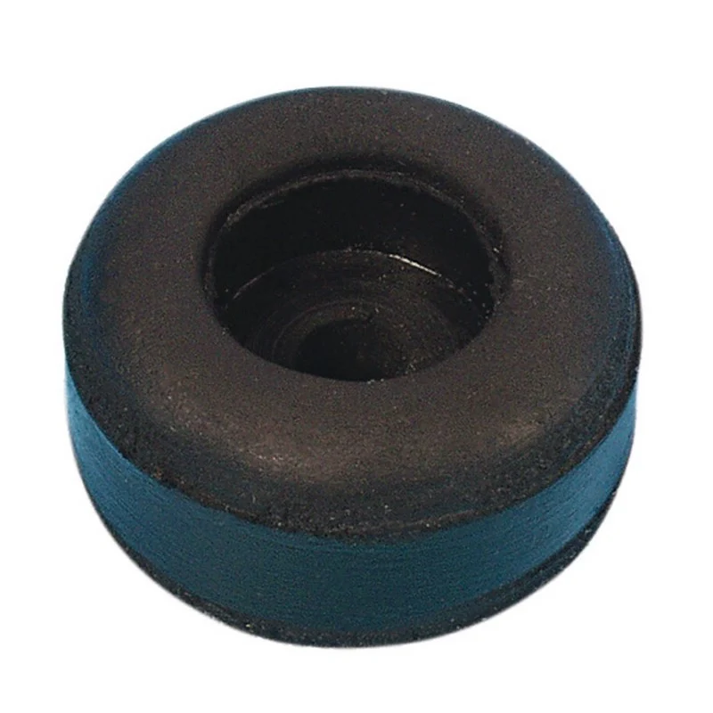 ADAM HALL 4900 PIE DE GOMA 25X11MM NEGRO