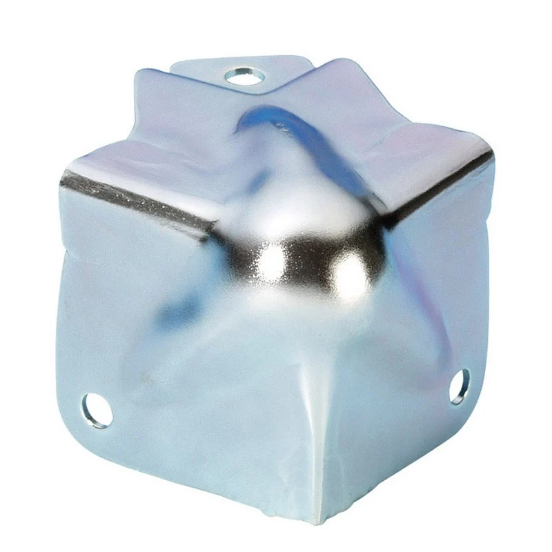 ADAM HALL 41182 CANTONERA DE BOLA MEDIANA CON ESCUADRA Y PASO PERFIL 30MM