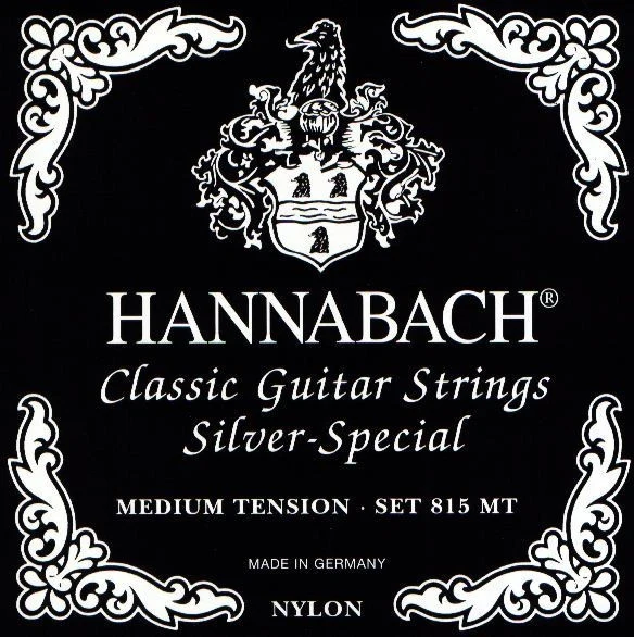 HANNABACH 815MT BLACK JUEGO CUERDAS GUITARRA ESPAÑOLA