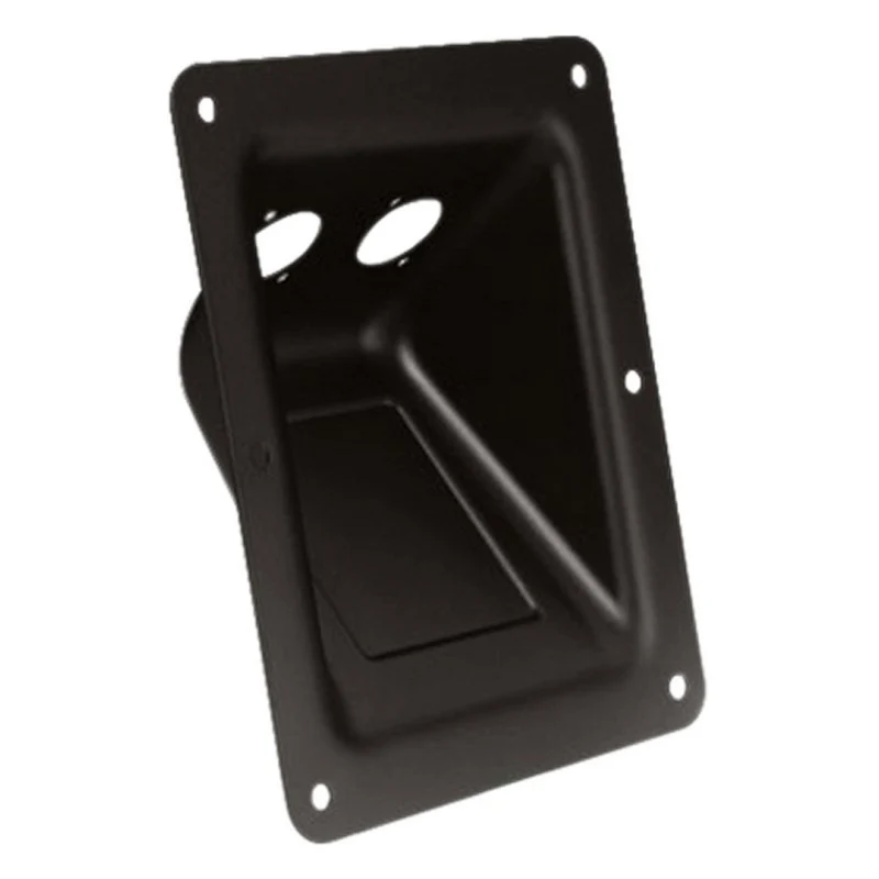 ADAM HALL 87160 BASE NEGRA PARA 2 CONECTORES DE CHASIS XLR O SPEAKON