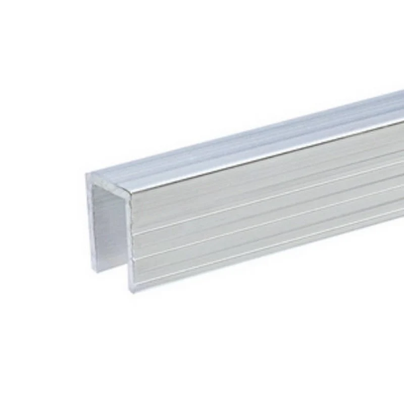 ADAM HALL 6240 PERFIL EN U DE ALUMINIO TAPA PARA PANELES DE 9.5MM