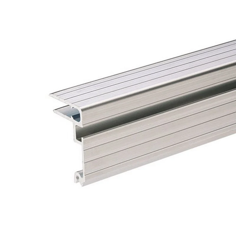 ADAM HALL 6124 PERFIL LIDMAKERDE ALUMINIO PARA 7MM CON RANURA PARA CIERRE CON GARRA