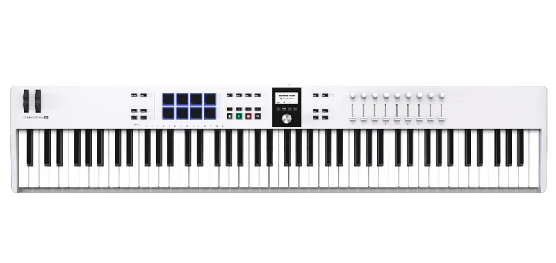 ARTURIA KEYLAB 88 ESSENTIAL MK3 WH TECLADO CONTROLADOR 88 TECLAS BLANCO