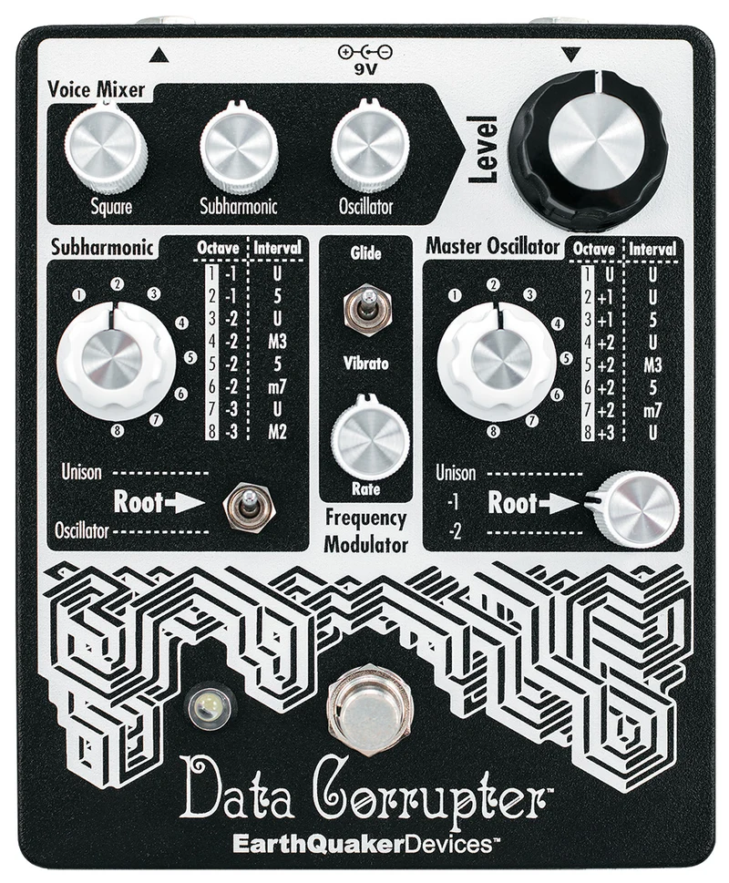 EARTHQUAKER DEVICES DATA CORRUPTER PEDAL PITCH ARMONIZADOR
