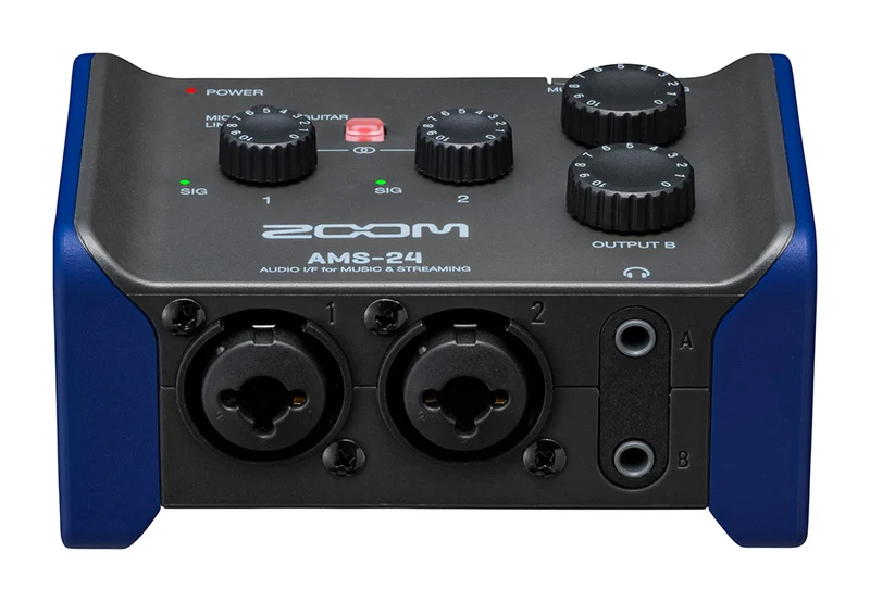 ZOOM AMS-24 INTERFAZ DE AUDIO