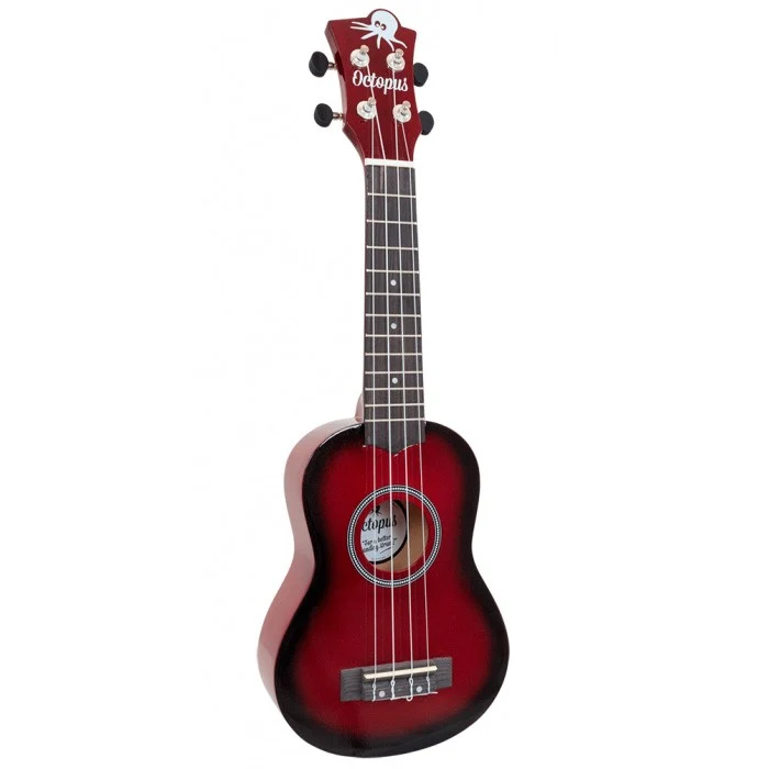 OCTOPUS UK200EX/205 RDB UKELELE SOPRANO RED BURST