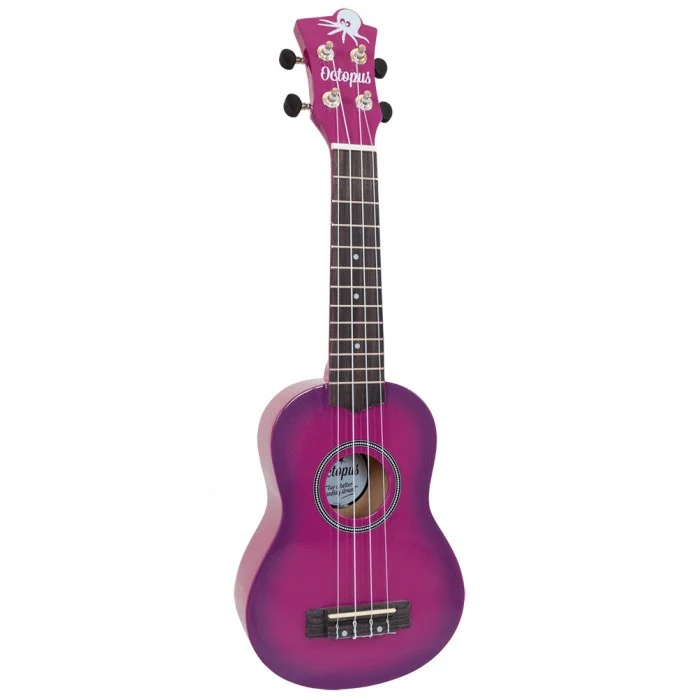 OCTOPUS UK-200EX-PUB UKELELE SOPRANO PURPURA BURST