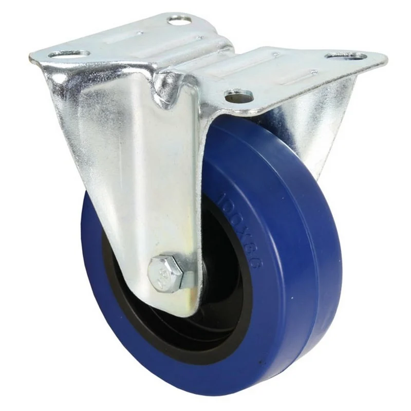 ADAM HALL 372141 RUEDA FIJA 100 MM AZUL