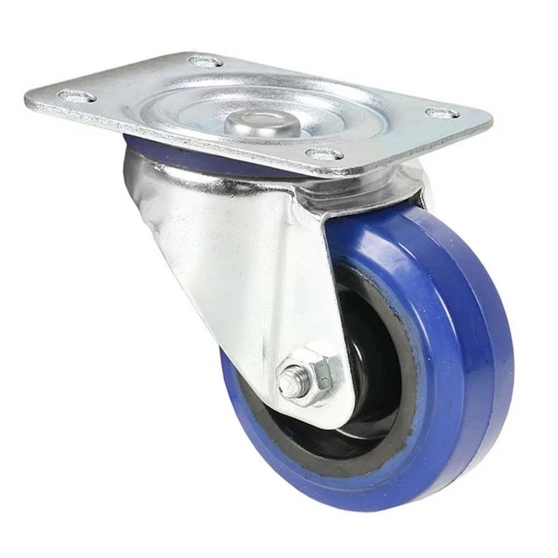 ADAM HALL 372081 RUEDA GIRATORIA 80 MM AZUL. UNIDAD