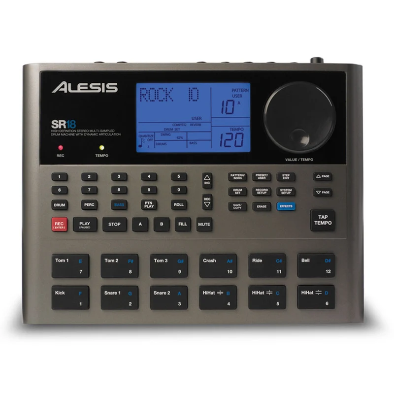 ALESIS SR18 CAJA DE RITMOS PROFESIONAL