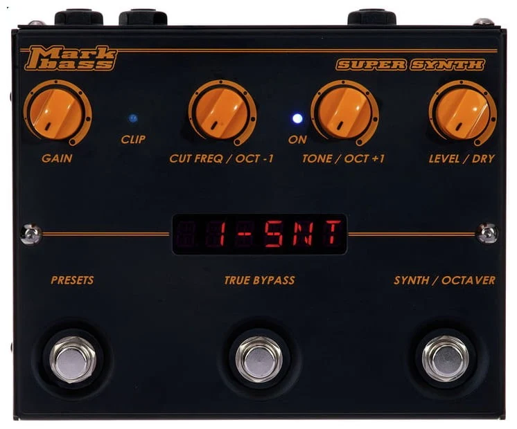 MARKBASS SUPER SYNTH PEDAL SINTETIZADOR Y OCTAVADOR PARA BAJO