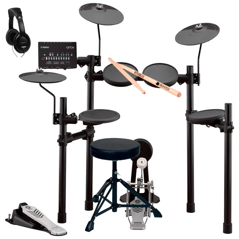 YAMAHA -PACK- DTX452K BATERIA ELECTRONICA + ASIENTO + AURICULARES Y BAQUETAS