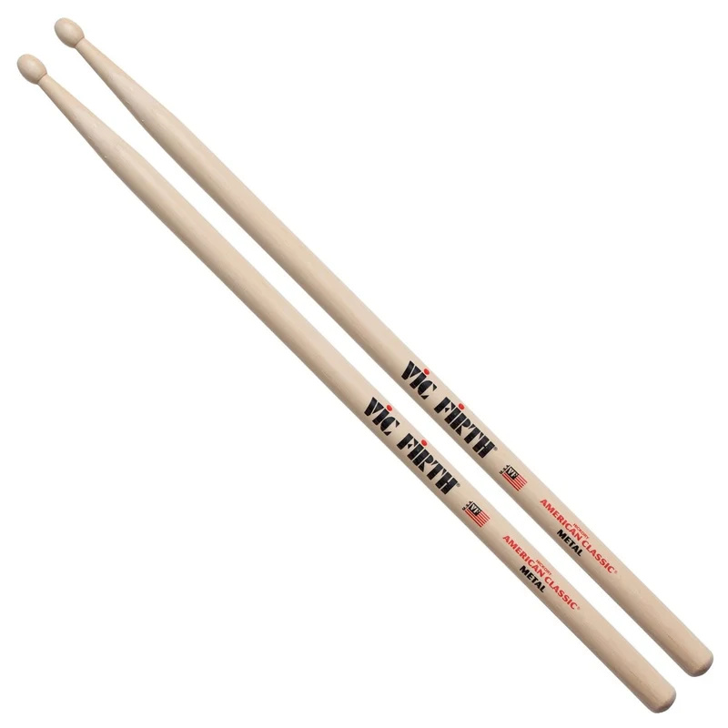 VIC FIRTH CMMETAL HICKORY PAR BAQUETAS