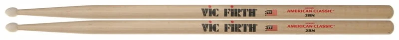 VIC FIRTH 2BN NYLON ROCK PAR BAQUETAS