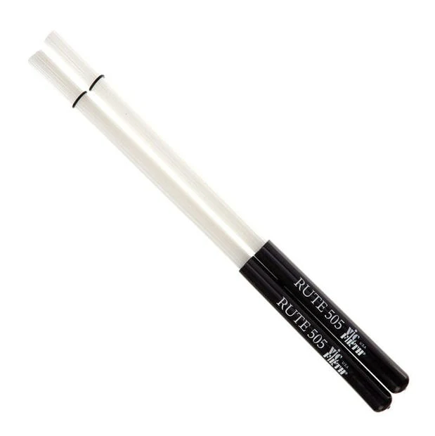 VIC FIRTH RUTE505 BRUSH VARILLAS PLASTICO PAR RODS BATERIA
