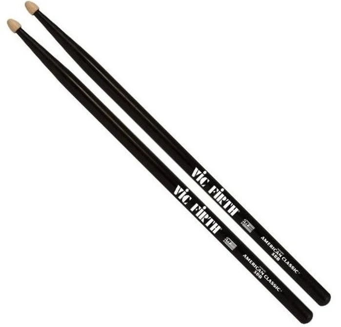 VIC FIRTH 5BB HICKORY NEGRO PAR BAQUETAS
