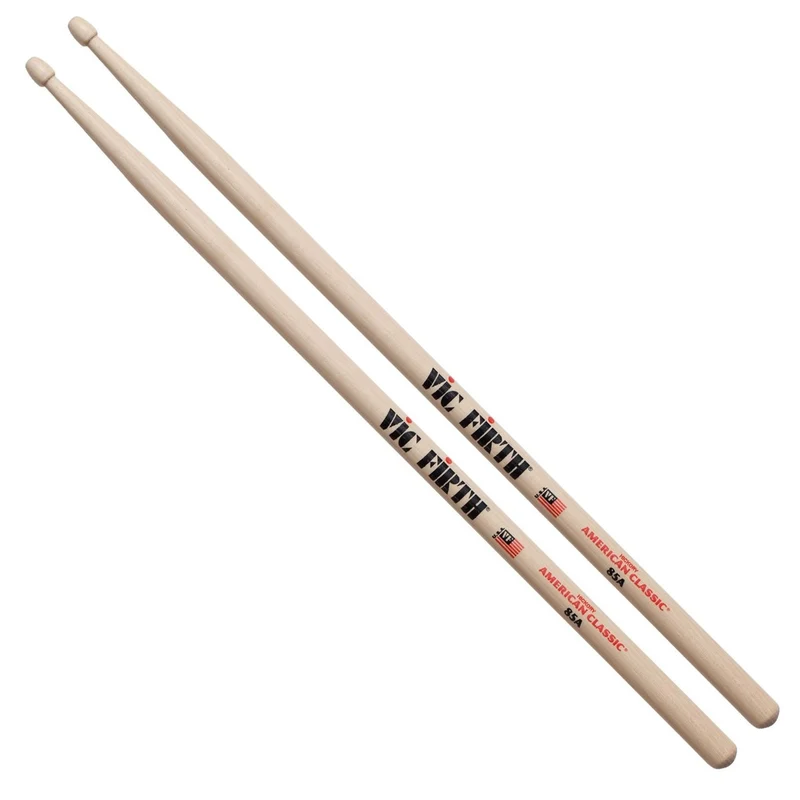 VIC FIRTH 85A HICKORY PAR BAQUETAS