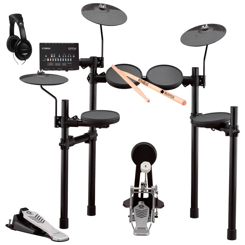 YAMAHA -PACK- DTX432K BATERIA ELECTRONICA + AURICULARES Y BAQUETAS