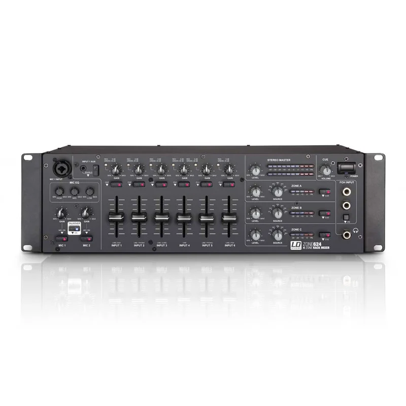 LD SYSTEMS ZONE 624 MEZCLADOR DE 4 ZONAS