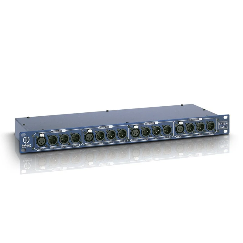 PALMER PRMMS SPLITER DE MICROFONO DE 4 CANALES