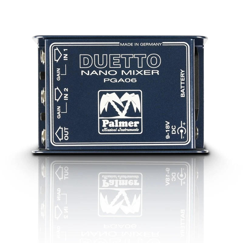 PALMER PDUETTO MEZCLADOR GUITARRA Y LINEA