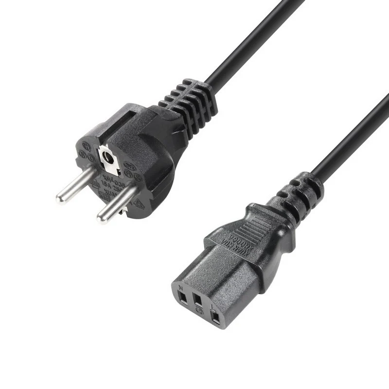 ADAM HALL K3PKD0500 CABLE CORRIENTE IEC CEE 7 7 C13 5 METROS