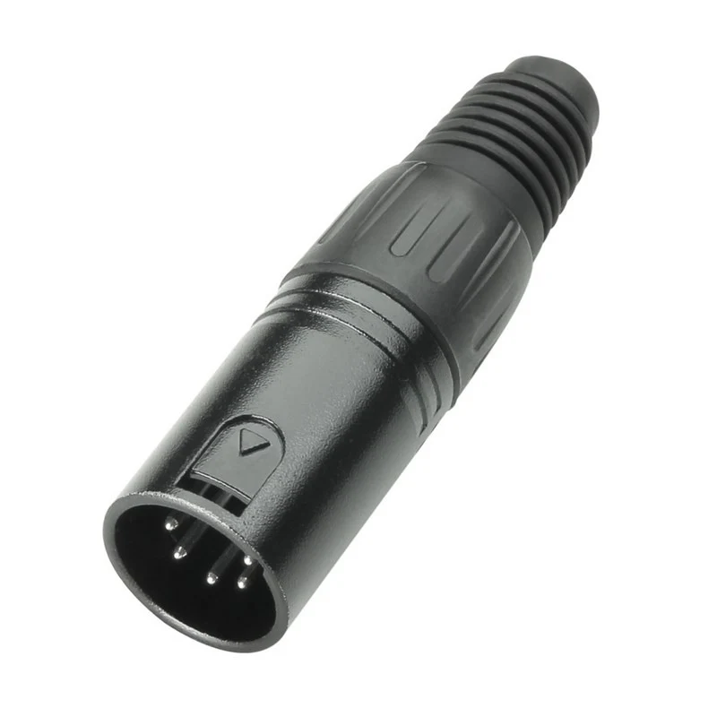 ADAM HALL K4CXM5BLK CONECTOR AEREO XLR MACHO 5 PINES NEGRO