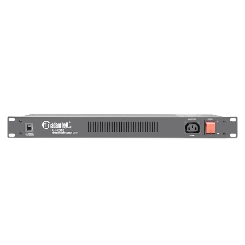 ADAM HALL AHPCS10 PROTECCION ESTABILIZADOR ALIMENTACION CORRIENTE RACK
