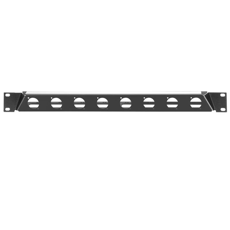 ADAM HALL 872230 PANEL DE RACK INCLINADO DE PARA 8 CONECTORES DE SUPERFICIE DE TIPO D