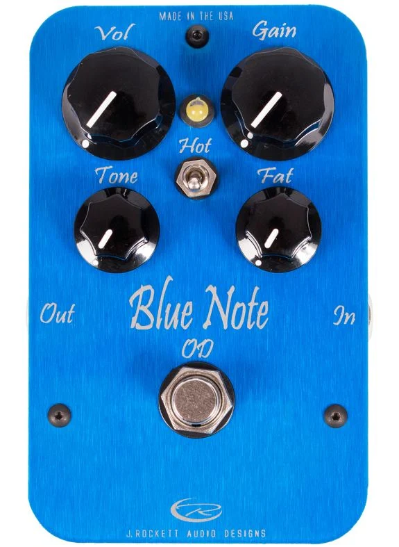 J. ROCKETT BLUE NOTE OD PRO SERIES PEDAL OVERDRIVE