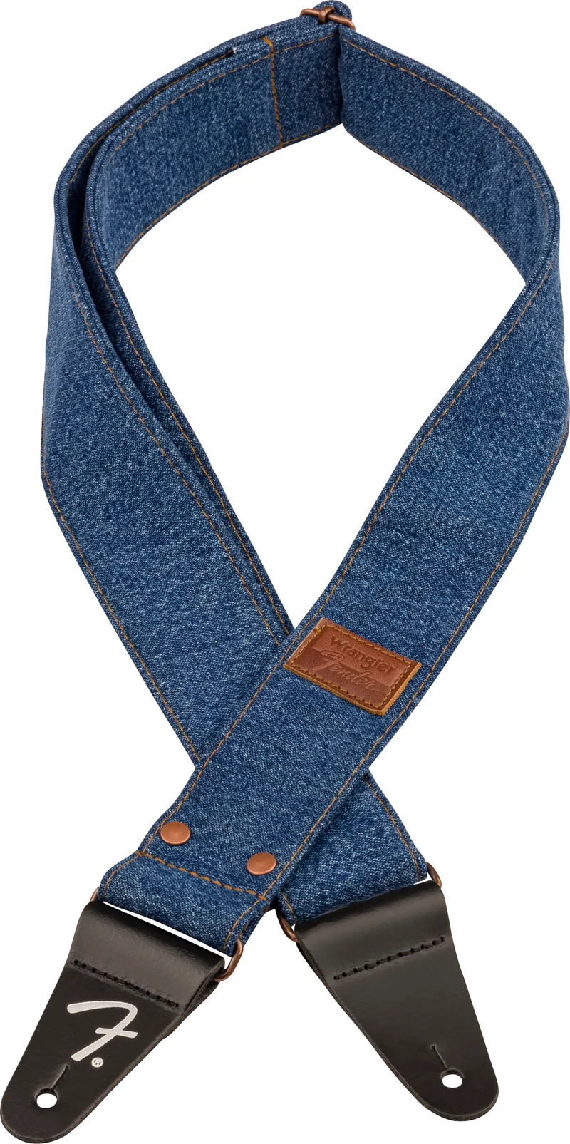 FENDER 0990638003 X WRANGLER RIVETED DENIM CORREA GUITARRA INDIGO