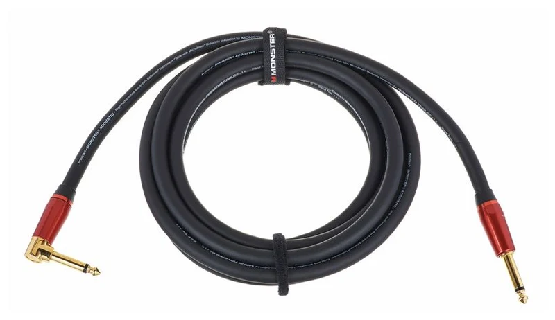 MONSTER M ACST2-12A PROLINK ACOUSTIC CABLE INSTRUMENTO JACK RECTO ACODADO 3.6 METROS.